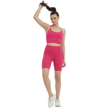 Load image into Gallery viewer, Fuchsia Pink Activewear Set