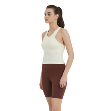 Load image into Gallery viewer, Racerback Tank Beige