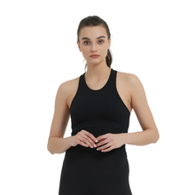 Load image into Gallery viewer, Racerback Tank Black