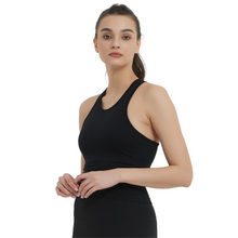 Load image into Gallery viewer, Racerback Tank Black