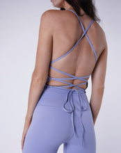 Load image into Gallery viewer, Mia Tie Back Halter Top Windsurfer Blue