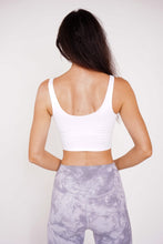 Load image into Gallery viewer, White Sports Bra