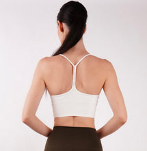 Load image into Gallery viewer, Airy Spaghetti Strap Bralette White
