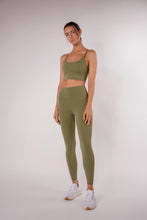 Load image into Gallery viewer, Army Green Activewear Set