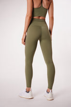 Load image into Gallery viewer, Army Green Activewear Set