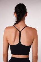 Load image into Gallery viewer, Airy Spaghetti Strap Bralette Black