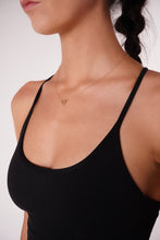 Load image into Gallery viewer, Airy Spaghetti Strap Bralette Black