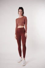 Load image into Gallery viewer, Long Sleeves Crop Top