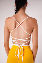 Load image into Gallery viewer, Mia Tie Back Halter Top White