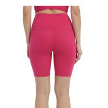 Load image into Gallery viewer, Fuchsia Pink Lula Biker Shorts
