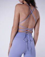 Load image into Gallery viewer, Mia Tie Back Halter Top Windsurfer Blue
